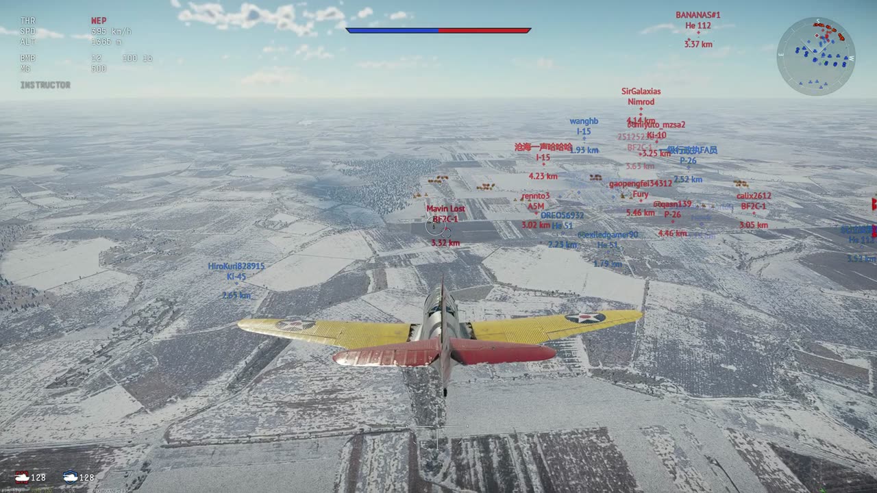 War Thunder Gameplay: Intense Arcade plane Battles FHD 60FPS