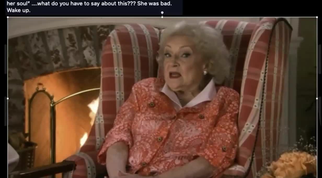 Betty White - Evil Disguised As Snow White??