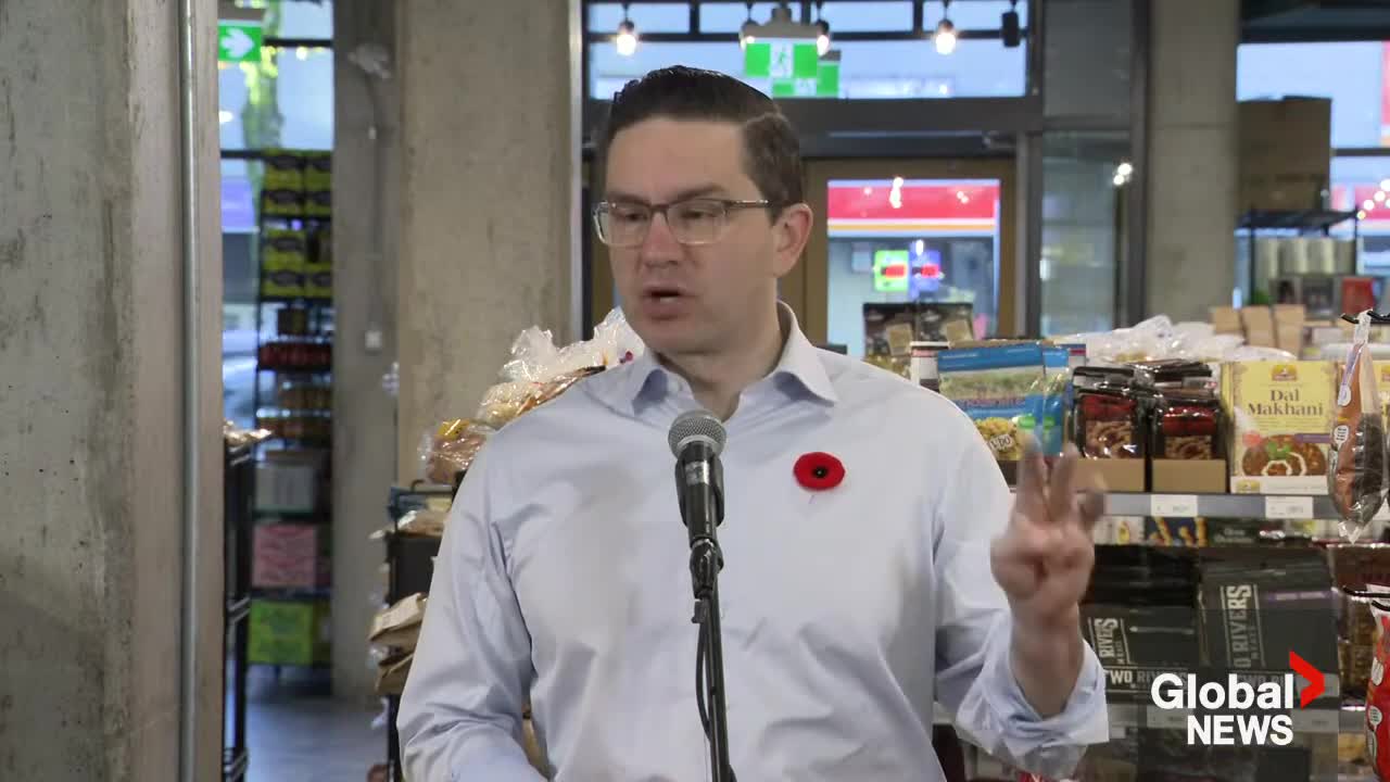 Poilievre says it's “troubling” Trudeau knew of China's possible election interference | FULL