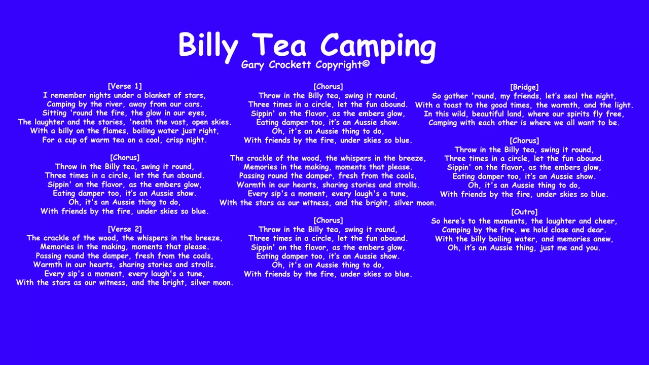 Billy Tea Camping