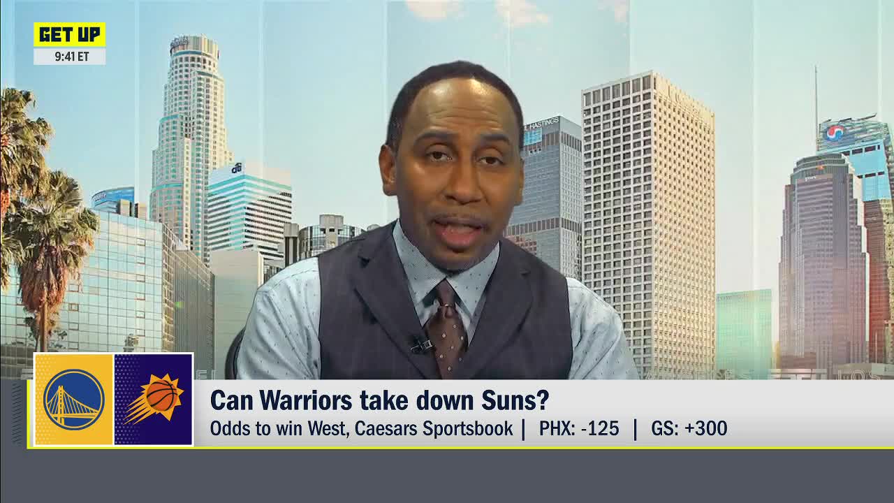 Stephen A. is hopeful for Warriors-Suns matchup: It's what the basketball world DESERVES! | Get Up