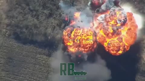 A whole collection of footage of the destruction of Ukrainian equipment