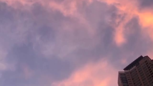 The sky at 5 a.m.