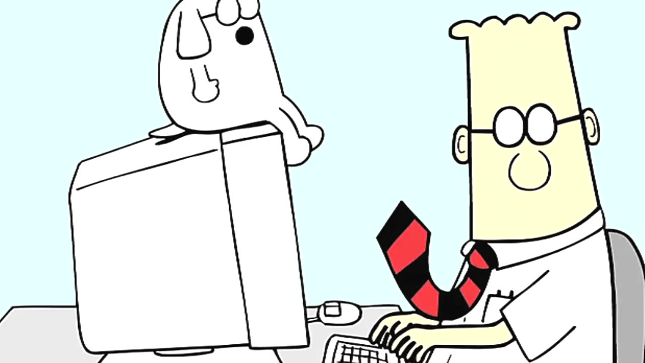 Dilbert & Scott Adams CANCELLED for tangling with de blecks!