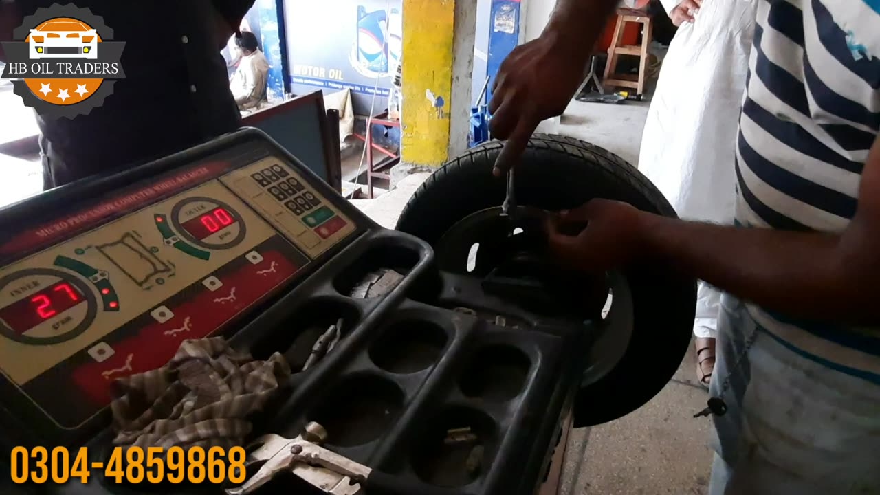 Car Tyre Alignment & Balancing full vedio