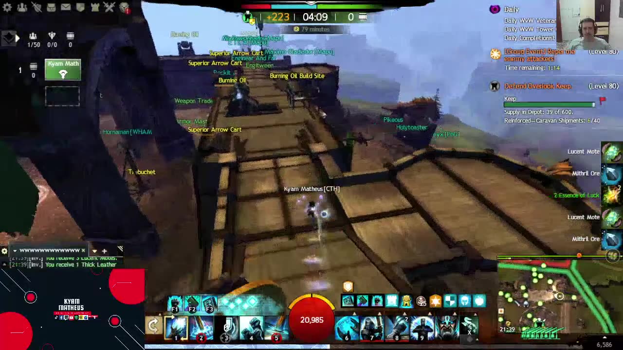 Mundo vs Mundo-GW2 -FARMING ,PVP and WvW MULTICLASS !!!!!