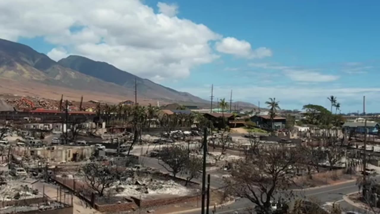 Nothing blue burned in Lahaina