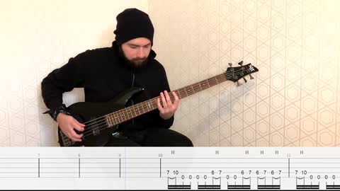 Vision Bleak - The Demon of the Mire Bass Cover (Tabs)