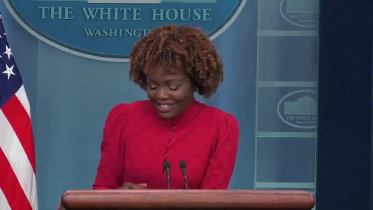 KJP Laughs As She Pushes That Biden "Follows the Law"