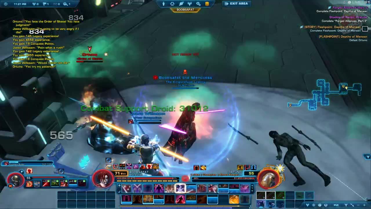 SWTOR: No Galaxy for Old Sith.