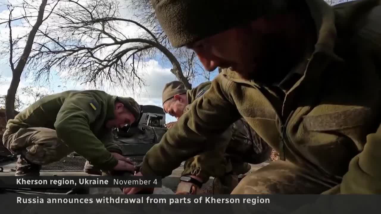 Russia withdraws troops from Kherson region, its only captured Ukrainian capital