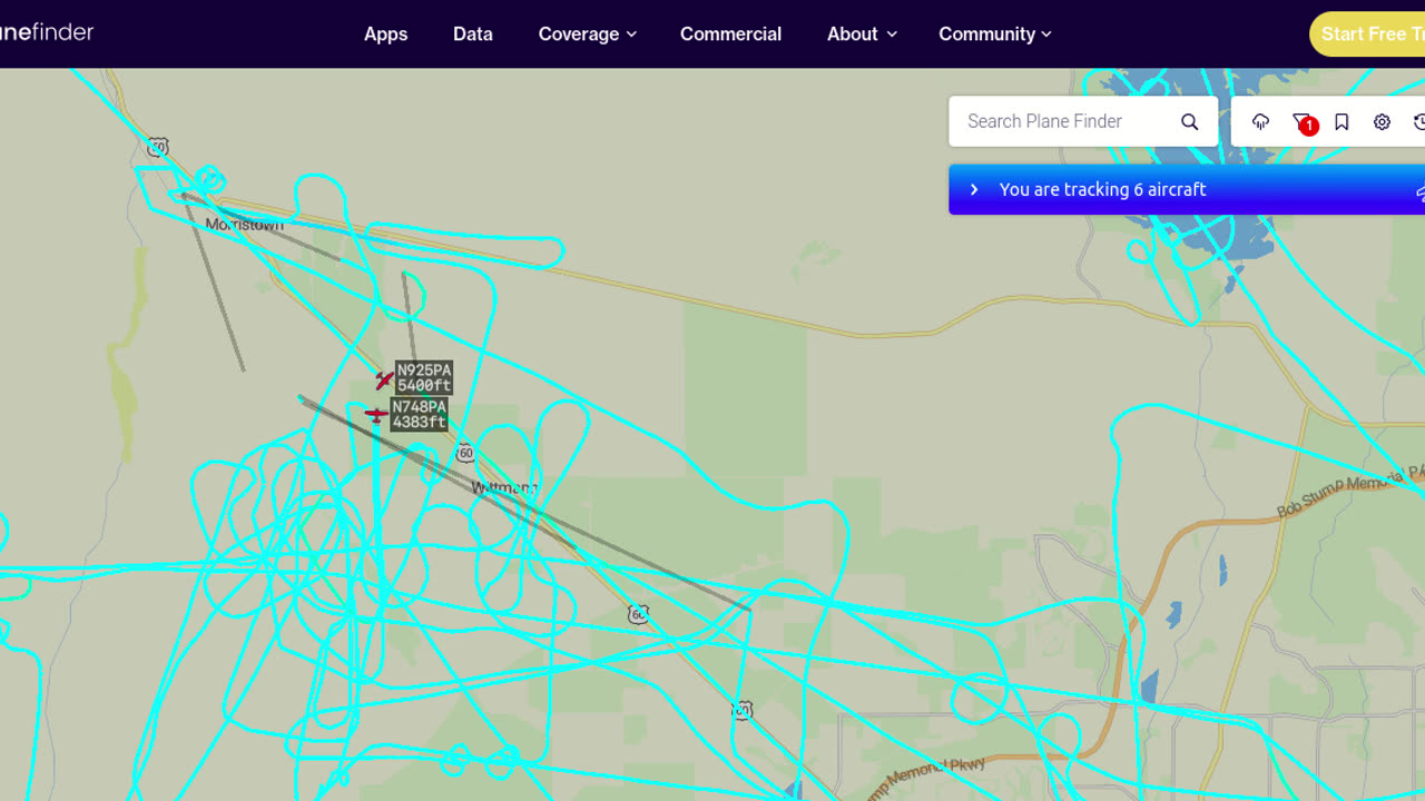 N925PA - Bird Nazi over Morristown AZ since 2016