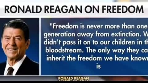 Freedom must be fought for