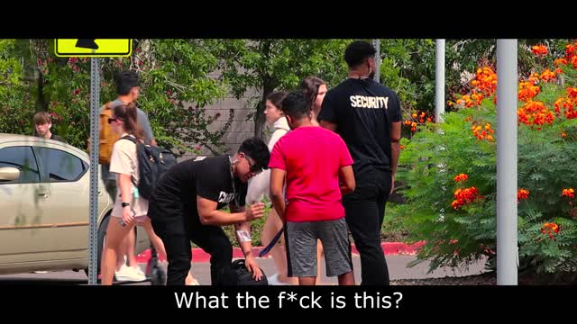 FAKE Security Guards ILLEGALLY Search College Students