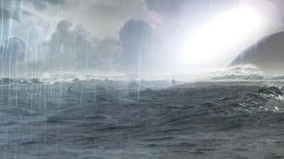 Calming Ocean Rain Sounds For Sleep
