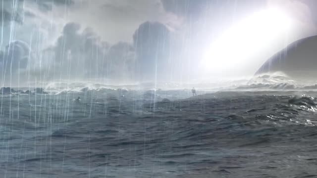 Calming Ocean Rain Sounds For Sleep