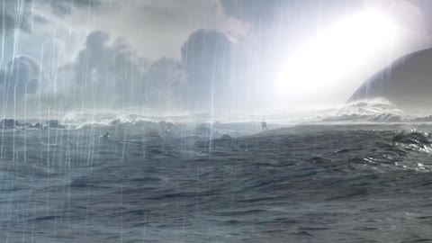 Calming Ocean Rain Sounds For Sleep