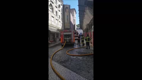 Fire service in Lisbon