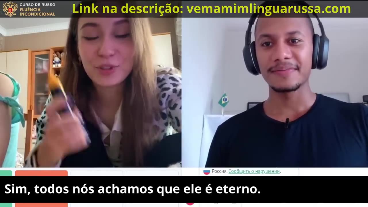 Brazilian meets Russian wife live! – Looking for a Russian girlfriend on Omegle #15