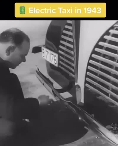 Worlds first battery driven car 1943