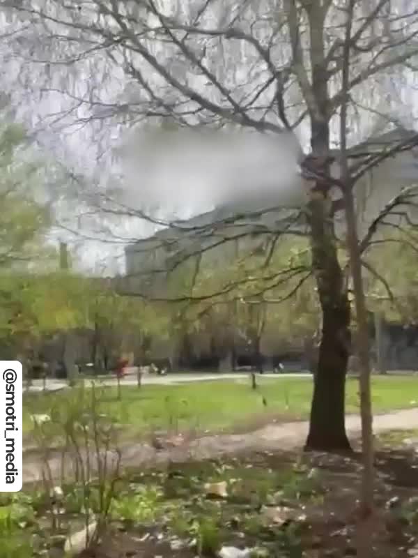 Ukraine War - Neo- Nazis in Kharkiv sat down in one of the entrances of a residential building