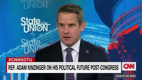 Adam Kinzinger says "it would be fun" to run against Trump