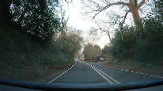 Driving in Dartmoor GOPRO speedlapse