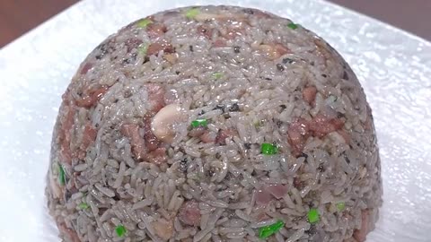 Beef and Mushroom Fried Rice, kids love it