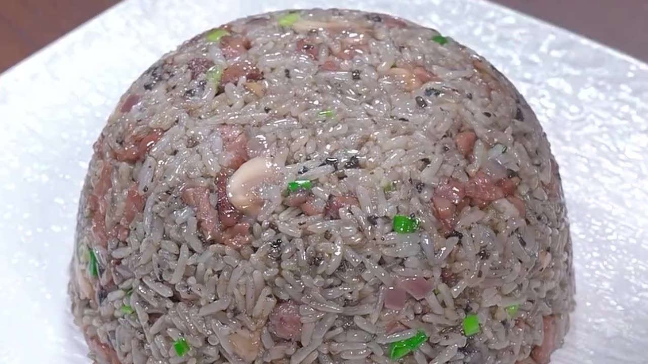 Beef and Mushroom Fried Rice, kids love it