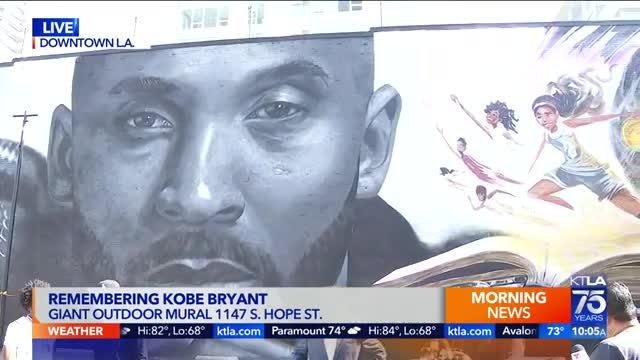 LA. honors Kobe Bryant on Mamba Day