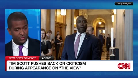 Tim Scott pushes back on criticism during appearance on 'The View'