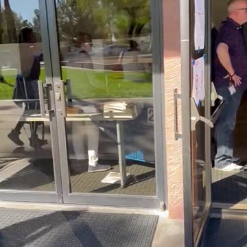 Central Christian voting machines in Mesa, Arizona are also broken. Velvet dems