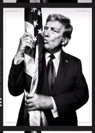 🚨BREAKING: Behind the scenes footage of President Trump's Time Magazine photoshoot