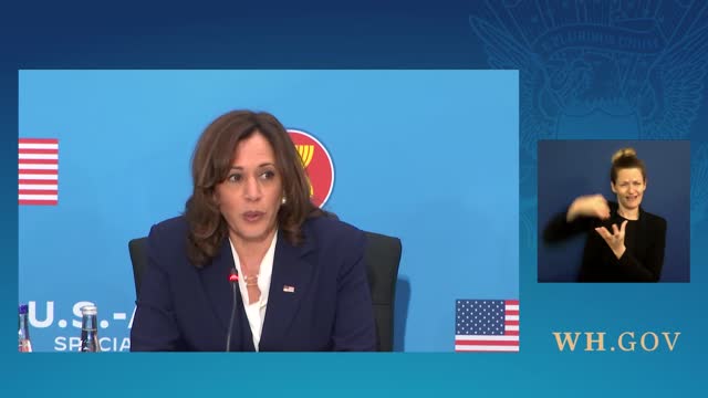 Vice President Harris discusses climate in important meeting