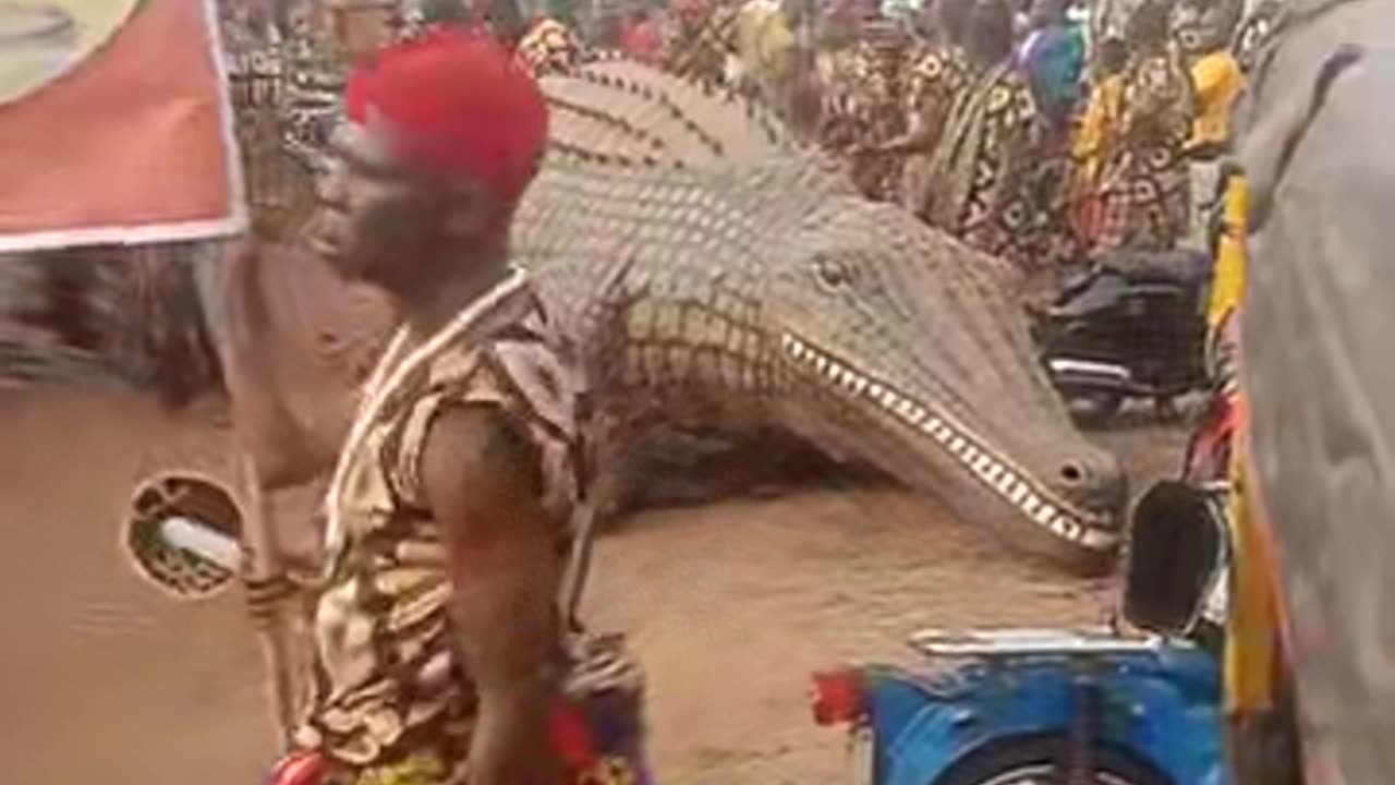 Igbo crocodile cultural play