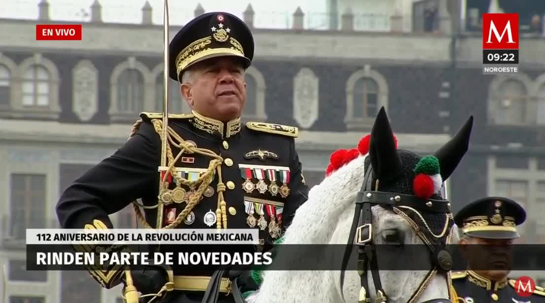 Concluye desfile conmemorativo del 112 aniversario de la Revolución Mexicana