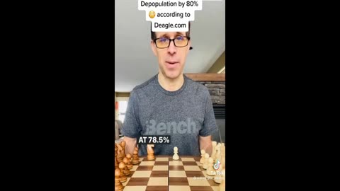Depopulation of 80% of the world