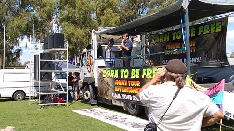 Riccardo Bosi Speaks at Parliament House in Canberra