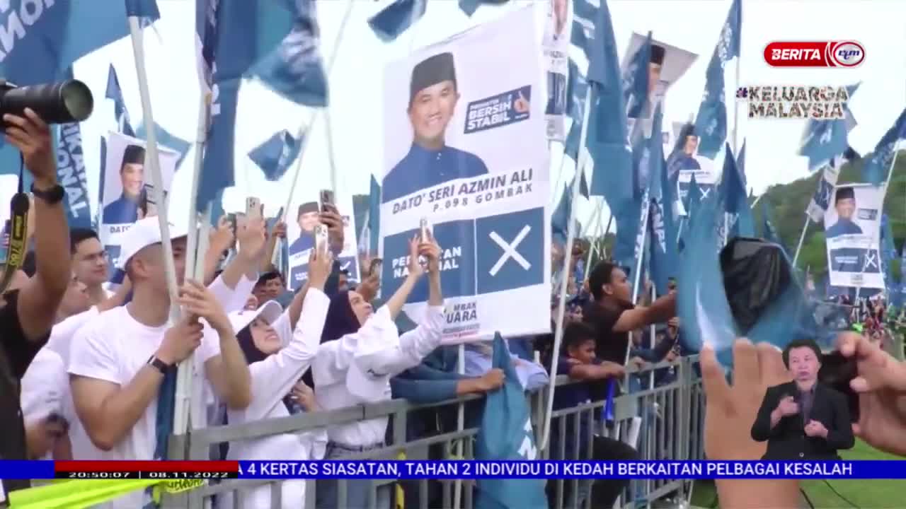 8 NOVEMBER 2022 – BERITA PERDANA – SALAH LAKU BERKAITAN PILIHAN RAYA