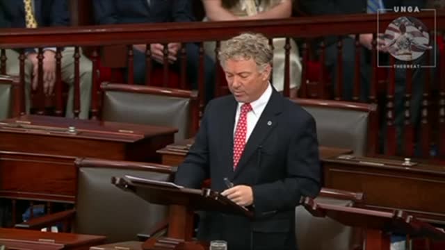 Rand Paul Blasts Bill That Calls Our Soldiers and Police "White Supremacists and Neo-Nazis"