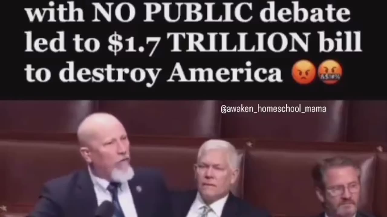 Rep Chip Roy-Tx goes off on democrats corrupt back room deals.