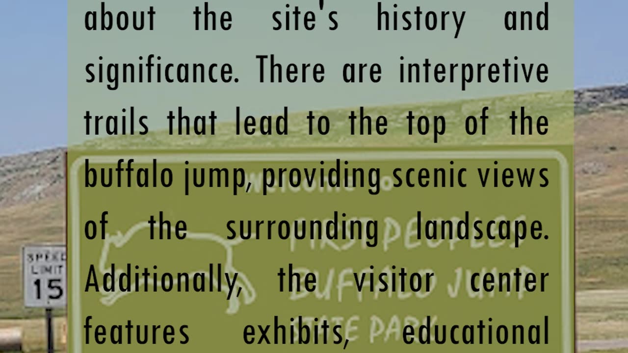 Indigenous Adventure: First Peoples Buffalo Jump