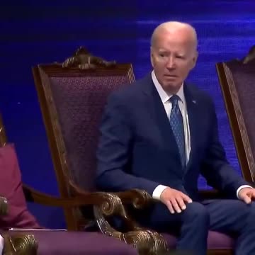 Biden Looking Lost In Church