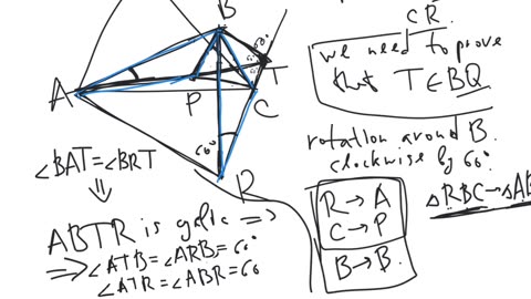 The second Fermat-Torricelli point of a triangle | plane geometry | intermediate level