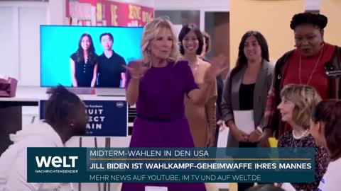 WAHLKAMPF IN DEN USA: First Lady Jill Biden auf Werbetour für Demokraten