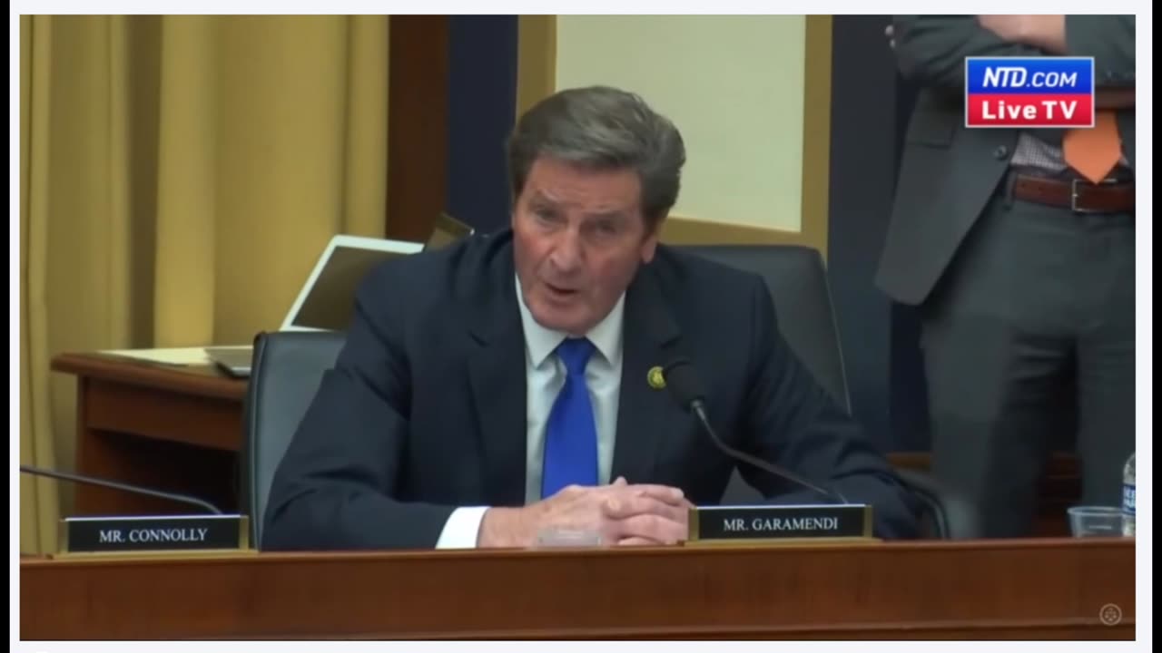 Mr. Garamendi questions