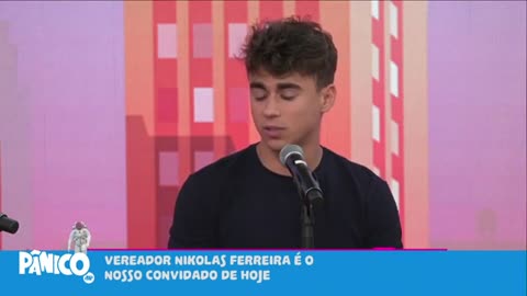 Assista à entrevista com Nikolas Ferreira