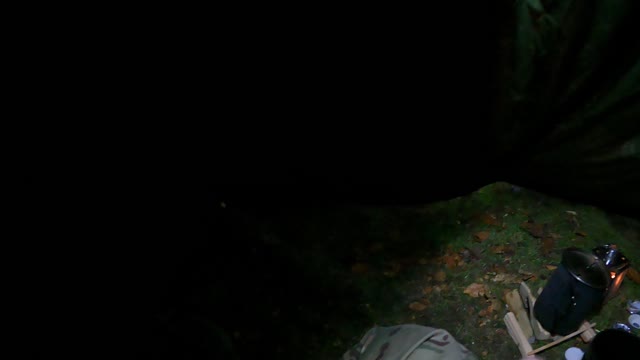 Getting put of the tent. POV. 3th Dec 2022