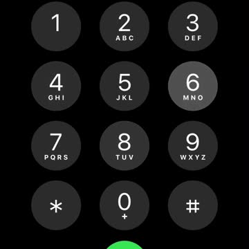 McDonalds “I’m lovin’ it” theme song on iPhone keypad