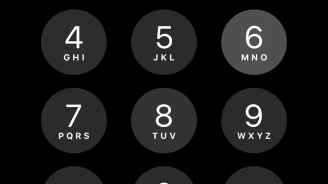 McDonalds “I’m lovin’ it” theme song on iPhone keypad